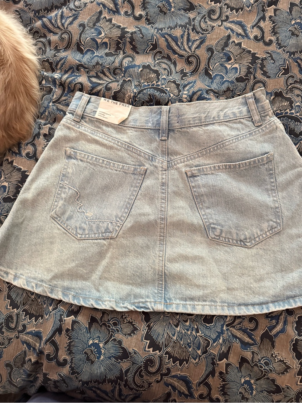We the Free Hometowns Denim Skirt size 26 NWT - Picture 2 of 6